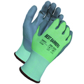 Best Barrier A5 Cut Resistant, Hi-Viz, Polyurethane Coated Glove, S,  CA5937S3